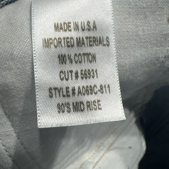 Agolde 90s Y2K Mid Rise Loose Fit Jeans Button Fly Denim Womens Size 25 - Picture 13 of 16